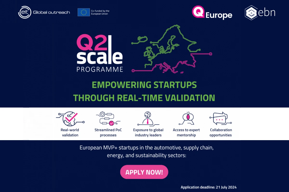 european business and innovation centre network partnership with q2scale programme