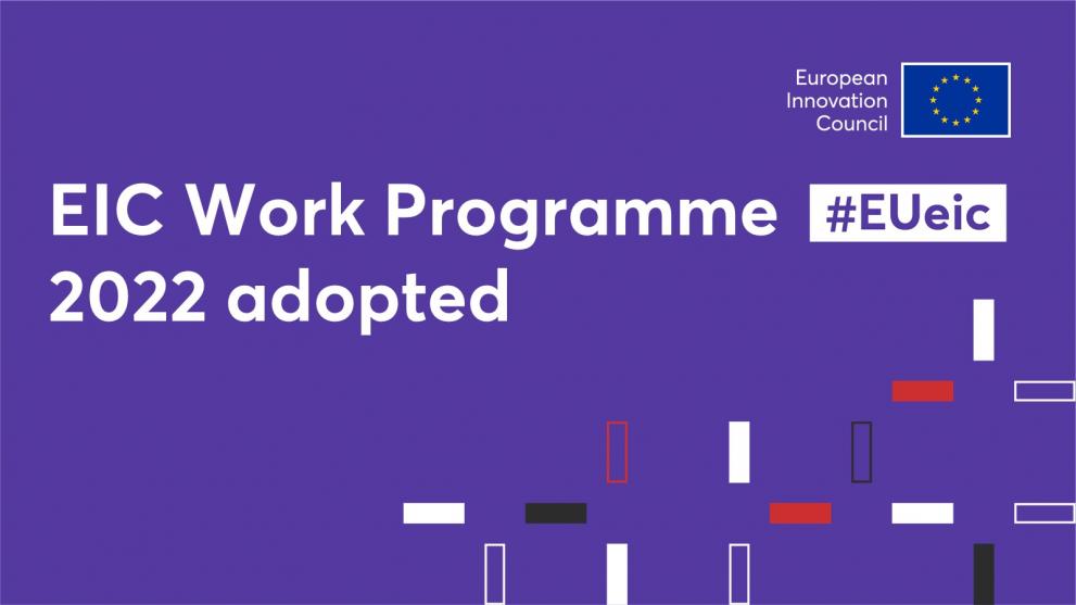 EIC Work Programme 2022 - EUBIC
